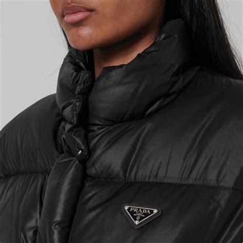 prada bomber jacket women|prada jacket puffer.